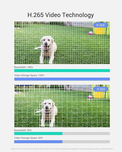 كاميرا EZVIZ الأمنية الخارجية، كاميرا WiFi 1080P مع تنبيه الحركة، رؤية ليلية 100 قدم وIP67 مقاومة للماء، متوافقة مع Alexa Google Home | C3TN in Kuwait