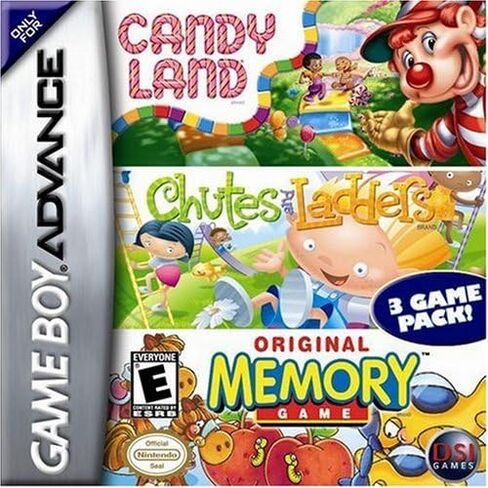 Candyland/Chutes & Ladders/Memory - Gameboy Advance (Renewed) in Saudi Arabia