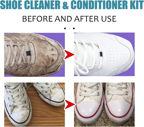 Multi-Functional Cleaning and Stain Removal Cream, Shoe Cleaning Cream, Multi Purpose Cleaning Cream,White Shoe Cleaner with Sponge, White Shoe Cleaner, Shoes Decontaminate Solid Paste in Saudi Arabia