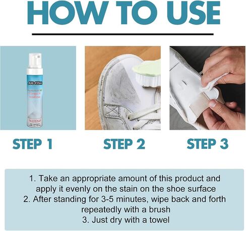 Multi-Functional Cleaning and Stain Removal Cream, Shoe Cleaning Cream, Multi Purpose Cleaning Cream,White Shoe Cleaner with Sponge, White Shoe Cleaner, Shoes Decontaminate Solid Paste in Saudi Arabia