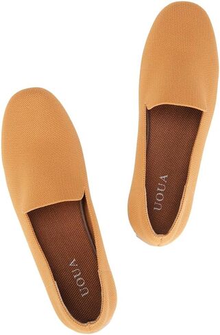 حذاء UOUA بدون كعب للنساء للقيادة بدون كعب، حذاء Penny سهل الارتداء، حذاء للمشي على شكل قارب in Kuwait