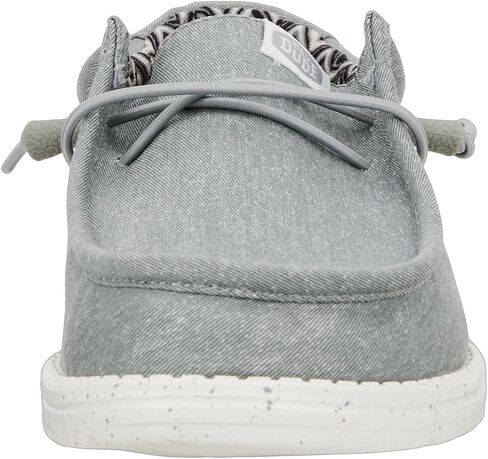 Hey Dude Wally Stretch Canvas North Atlantic Size 13, Men’s Shoes, Men's Slip-on Loafers, Comfortable & Light-Weight in Saudi Arabia