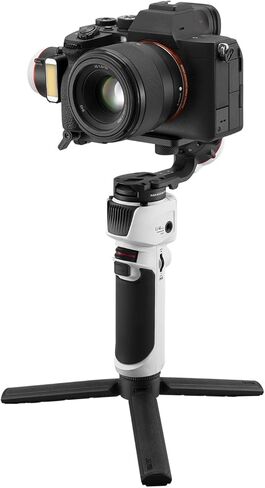 مثبت كاميرا Zhiyun Crane M3، حامل ثلاثي المحاور محمول باليد لكاميرا DSLR والكاميرا غير المرآة، متوافق مع Nikon وCanon وSony وFujifilm (إصدار ترقية Zhiyun Crane M2) in Kuwait