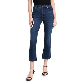 FRAME Women's Le Crop Mini Boot Raw After Jeans