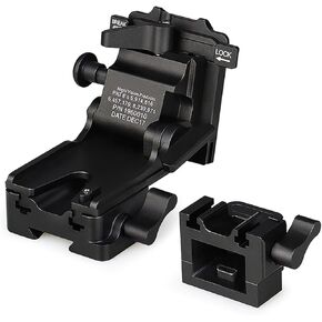 Night Vision Goggle NVG Bracket, Metal Helmet Bracket, Modular Interface Design for PVS14/PVS18