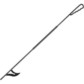 Stanbroil 36-Inch Black Steel Fireplace Fire Pit Poker with Heat Resistant Handle - Indoor and Outdoor Camping Tool