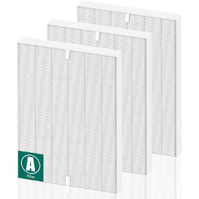 115115 HEPA Replacement Filter A Size 21 - Compatible with Winix Plasmawave C535 5300 5300-2 6300 6300-2 P300 Air Purifier(Pack of 3)