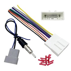 10pin&6pin Radio Wiring Harness Compatible with Nissan Altima Frontier Maxima Pathfinder Xterra Titan, Aftermarket Radio Stereo Wire Harness Adapter Compatible with Infiniti FX35 FX45 G20 I30 Q45 QX4
