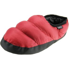 FakeFace Mens Womens Soft Warm Cozy Quilted Down Slippers Mules Comfort Antiskid Slip-On Winter Ankle Boots Footwear Lightweight Waterproof House Home Indoor Shoes