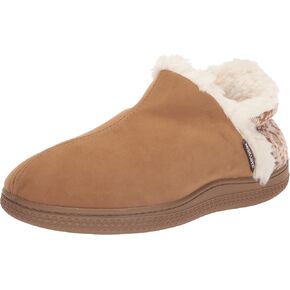 MUK LUKS Women's Faux Suede Mini Bootie Slipper