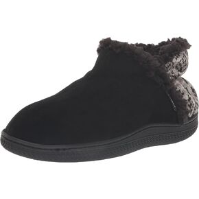 MUK LUKS Women's Faux Suede Mini Bootie Slipper