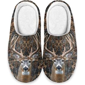 Showudesigns House Slippers for Women Winter Warm Slippers Size 4-12