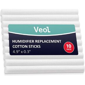 VEOL Humidifier Cleaner, Universal, Compatible with GENIANI, LEVOIT, Everlasting, Demineralization Cartridge for Humidifier, Fish Tank & Humidifier Treatment (Pack of 5) in Saudi Arabia