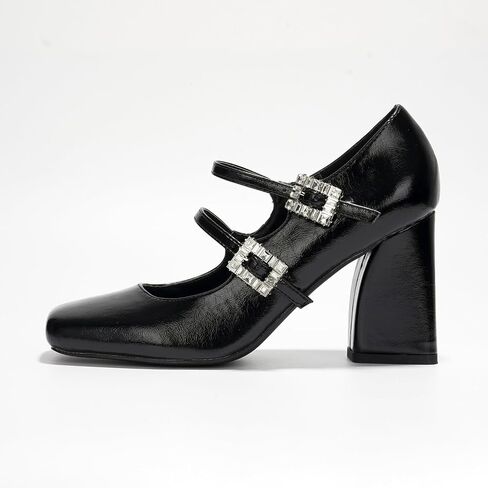 Cape Robbin Mary Jane Heels - Mary Jane Shoes Women - Heeled Double Strap Maryjane Shoes Womens - Women’s Mary Janes (Selina) in Saudi Arabia