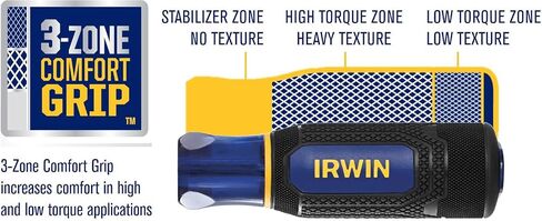 IRWIN Performance Series Slotted Screwdriver, Cabinet, 1/4" x 6" in Saudi Arabia