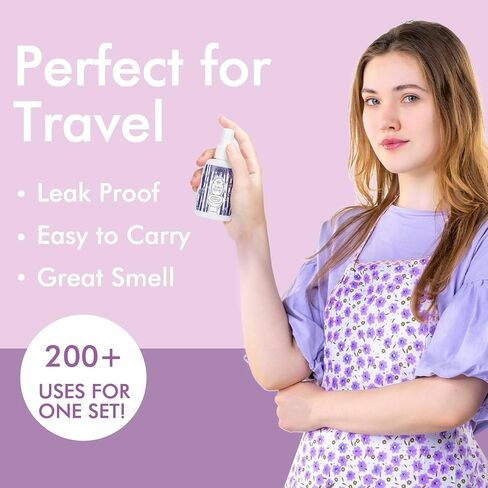 Toilet Spray for Poop, Fresh Citrus, Bathroom Spray Odor Eliminator, 2Fl Oz 2 Pack in Saudi Arabia