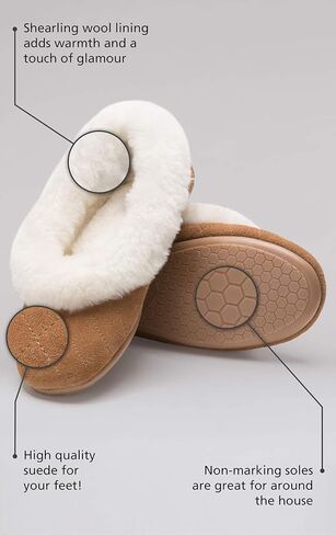 شبشب بيجاما جرام للنساء - حذاء منزلي للنساء، شيرلينج in Kuwait