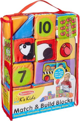 Melissa & Doug K's Kids Match & Build Blocks in Saudi Arabia