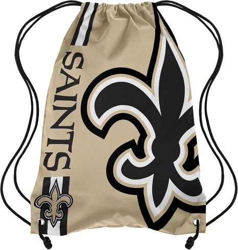 FOCO Dallas Cowboys NFL Alternate Color Big Logo Drawstring Backpack - Gray in Saudi Arabia