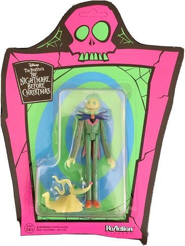 Super7 The Nightmare Before Christmas Reaction مجسم جاك سكيلينجتون GITD (SDCC 2020) 10 سم in Kuwait
