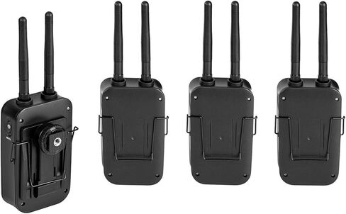 نظام ميكروفون لاسلكي رقمي مثبت على الكاميرا Saramonic VmicLink5 مع 3 أجهزة إرسال Bodypack وميكروفونات Lavalier in Kuwait