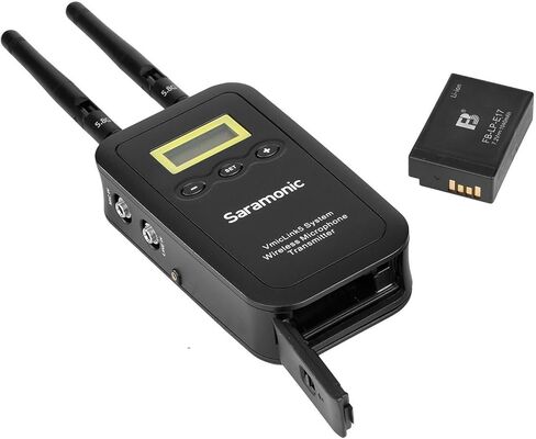 نظام ميكروفون لاسلكي رقمي مثبت على الكاميرا Saramonic VmicLink5 مع 3 أجهزة إرسال Bodypack وميكروفونات Lavalier in Kuwait