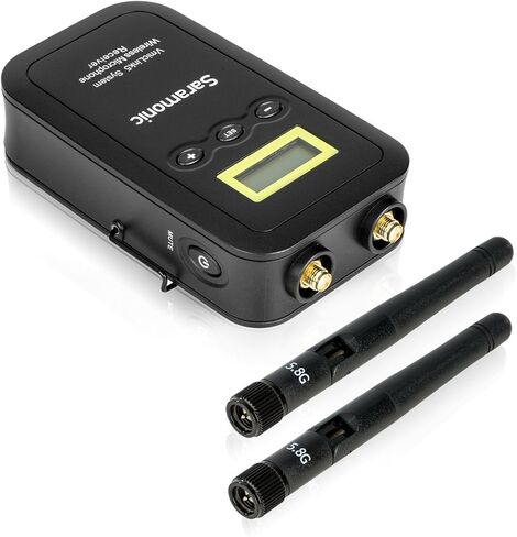 نظام ميكروفون لاسلكي رقمي مثبت على الكاميرا Saramonic VmicLink5 مع 3 أجهزة إرسال Bodypack وميكروفونات Lavalier in Kuwait