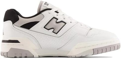 حذاء رياضي New Balance 550، أبيض/علكة/أبيض، 12 US Women/10.5 US Men in Saudi Arabia