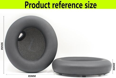 وسائد أذن بديلة متوافقة مع Anker Soundcore Life Q10 باللون الأسود in Kuwait