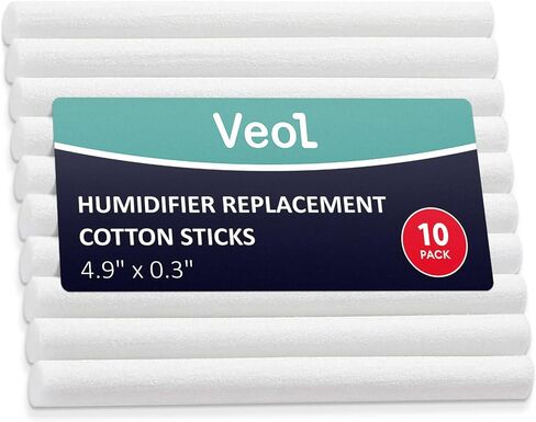 VEOL Humidifier Cleaner, Universal, Compatible with GENIANI, LEVOIT, Everlasting, Demineralization Cartridge for Humidifier, Fish Tank & Humidifier Treatment (Pack of 5) in Saudi Arabia