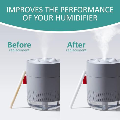 VEOL Humidifier Cleaner, Universal, Compatible with GENIANI, LEVOIT, Everlasting, Demineralization Cartridge for Humidifier, Fish Tank & Humidifier Treatment (Pack of 5) in Saudi Arabia