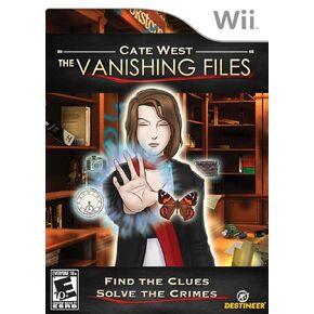 Cate West the Vanishing Files - Nintendo Wii