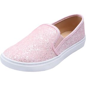 FEVERSOLE Women's Fashion Slip-On Sneaker Casual Flat Loafers