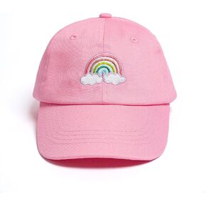 Toddler Baseball Hat Kids Boys Girls Baseball Caps Adjustable Cotton for 2-8 Years