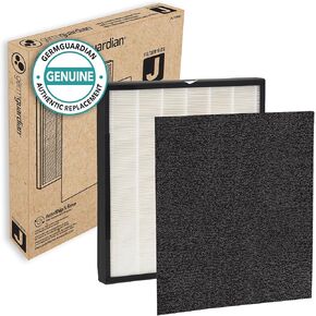 germguardian Germ Guardian FLT5900 True HEPA GENUINE Air Purifier Replacement Filter J with Activated Charcoal Layer for GermGuardian Purifier AC5900WCA