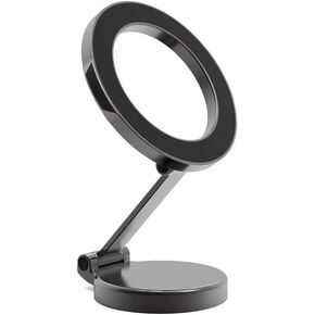 يناسب حامل السيارة MagSafe، حامل هاتف مغناطيسي قوي بدون استخدام اليدين للسيارة، متوافق مع iPhone 15 14 13 12 Pro Max Plus، حافظة Magsafe والهواتف الذكية الأخرى التي تستخدم مع حلقة حديدية، (فضي) in Kuwait