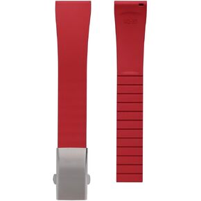 Fluororubber Watch Strap - Fast Release Cut-to-Size 19mm 20mm 21mm 22mm Watch Band with Buckle Soft Universal Waterproof Replacement Band Strap for Men Women in Kuwait
