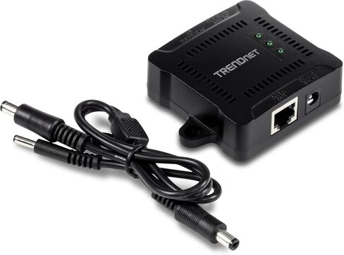 TRENDnet 2-Port Gigabit Splitter with USB Type C Power, TEG-102S, Splits One Network Connection Into Two, USB Type C Power Cable Included, NDAA & TAA Compliant in Kuwait