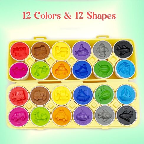 Matching Egg Toy Set - 6 Play Eggs Toddler Toys - Educational Color and Animal Recognition Skills -Learning Egg Game Puzzle for Toddlers (Animal) in Saudi Arabia