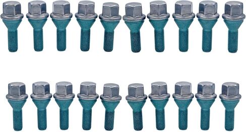 Solid Wheel Lug Bolts, Wheel Lug Nuts Compatible with Jeep 2014-2021 Cherokee, 2018-2021 Compass, 2012-2016 Dart, 2015-2017 200 (5 Packs for Aluminum Wheel ONLY) in Kuwait