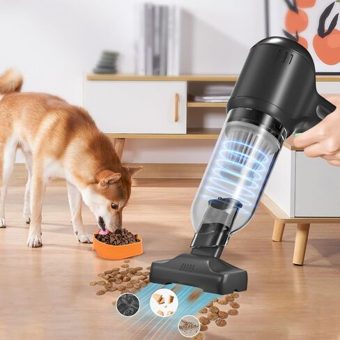 Car Vacuum Portable Cordless - 15000PA High Powerful Handheld Vacuum Cordless Rechargeable,3 in 1 Keyboard Cleaner & Air Duster, Car Vacuum with Brushless Motor,Vacuum for car, home, office, pet in Saudi Arabia