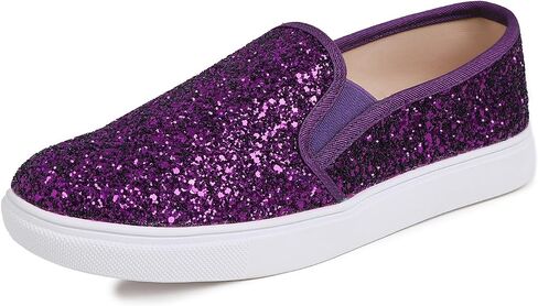 FEVERSOLE Women's Fashion Slip-On Sneaker Casual Flat Loafers in Saudi Arabia