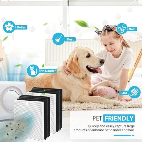 Colorfullife AP-1512HH True HEPA Replacement filter H13 Compatible with Coway air Purifier AP-1512HH, AP-1512HH-FP, AP-1518R, AP-1519P, Item NO #3304899 (3 HEPA Filters) in Kuwait