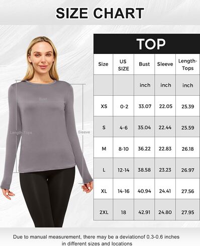 CL convallaria 1/2/4 حزمة ملابس داخلية حرارية نسائية مبطنة بالصوف قميص طويل الأكمام Baselayer in Saudi Arabia