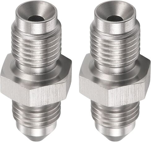 3AN Male to 3AN 3/8-24 Male Inverted Flare Stainless Steel Brake Adapter Fitting Connector(1pcs) in Saudi Arabia