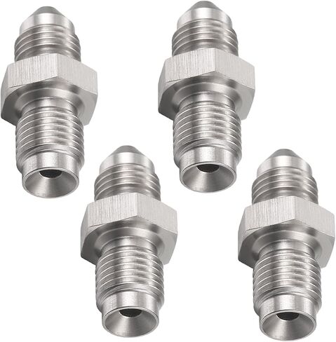3AN Male to 3AN 3/8-24 Male Inverted Flare Stainless Steel Brake Adapter Fitting Connector(1pcs) in Saudi Arabia