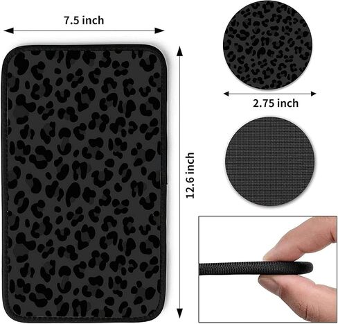 Auto Center Console Cover Arm Rest Cover for Car Truck,Universal Waterproof Car Armrest Cover Pad Middle Console Storage Box Covering Protector+Car Coasters-Blue Butterflies in Night Sky in Saudi Arabia