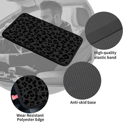 Auto Center Console Cover Arm Rest Cover for Car Truck,Universal Waterproof Car Armrest Cover Pad Middle Console Storage Box Covering Protector+Car Coasters-Blue Butterflies in Night Sky in Saudi Arabia