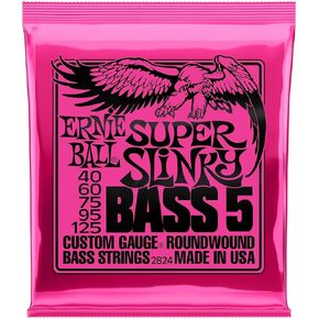 Ernie Ball Regular Slinky Nickel Wound Bass Guitar Strings, 50-105 Gauge (P02832)