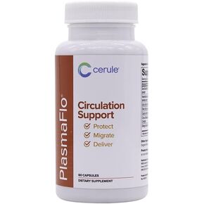 مكملات دعم Cerule Cyactiv Spirulina لتقليل إزعاج المفاصل والعضلات، وتحسين الطاقة والتنقل والصحة العامة - 60 كبسولة نباتية